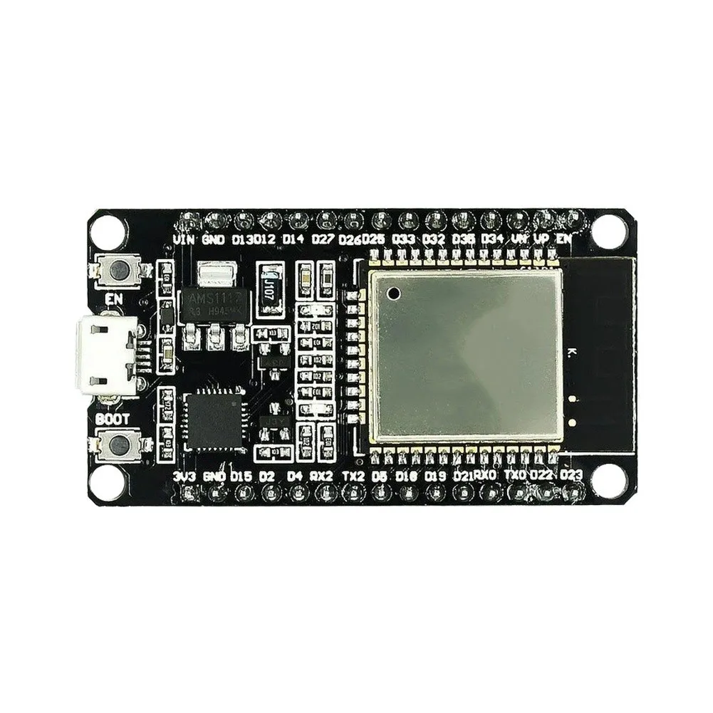 For ESP32 Development Board Set of 2 Dual Core 240MHz 4MB WiFi BT 4.2 For CP2102 USB Programming Board for DIY