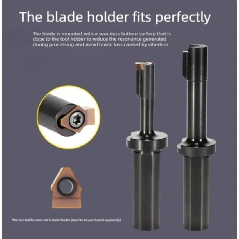 1pc CNC Machining Center Slotting Tool Holder Keyway Gear Shaper Positioning Groove Broach Tool Inserts