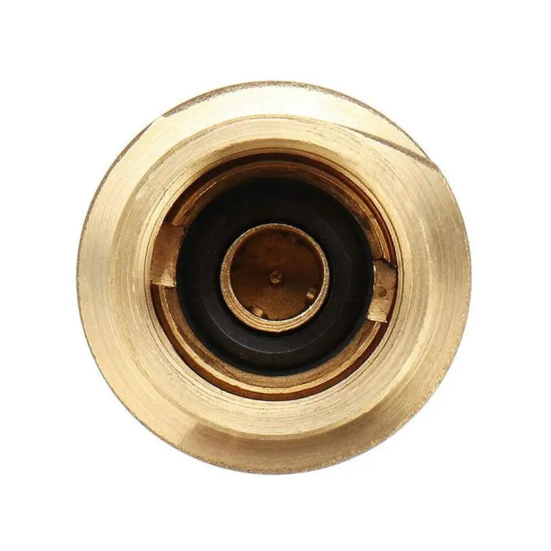 A02M-2X QCC1 Nut Propane Gas Fitting Hose Adapter With 1/4Inch Male Pipe Thread Propane Connect Fittings Propane Adapter
