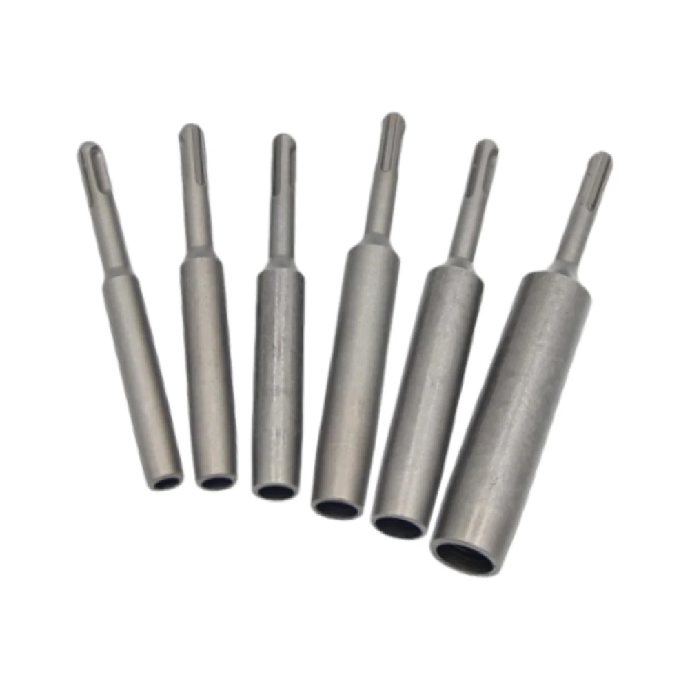 Ground Rod Driver Tools For SDS-Plus Forged Steel Drill Bit Earth Stake Grounding Rod Hardened Steel For Hammer Drill M8-M20