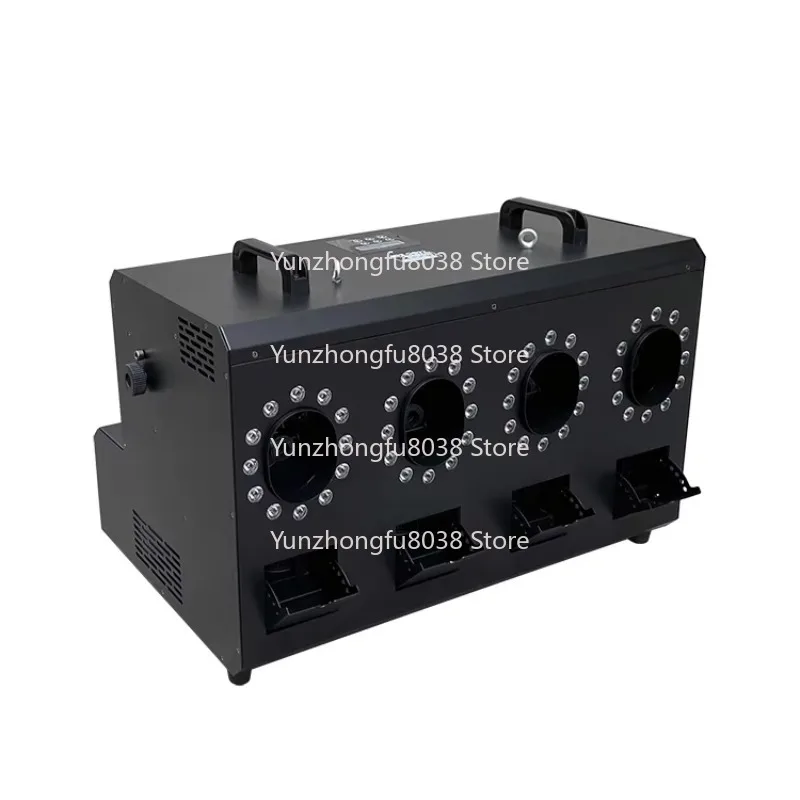 1500W 4 Eyes Bubble Machine Light Emitting Diode Smoke Bubble Machine Party Wedding Show