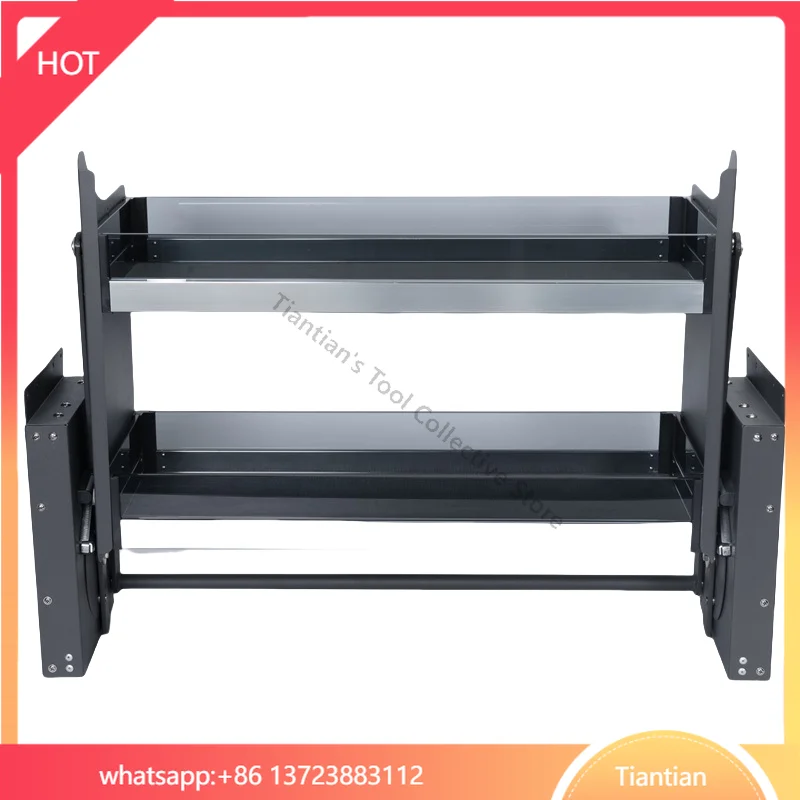 Kitchen Cabinet Pull-down Electric Storage Wall Cabinet Basket Metal Upper Cabinet Pull-down Spice Rack