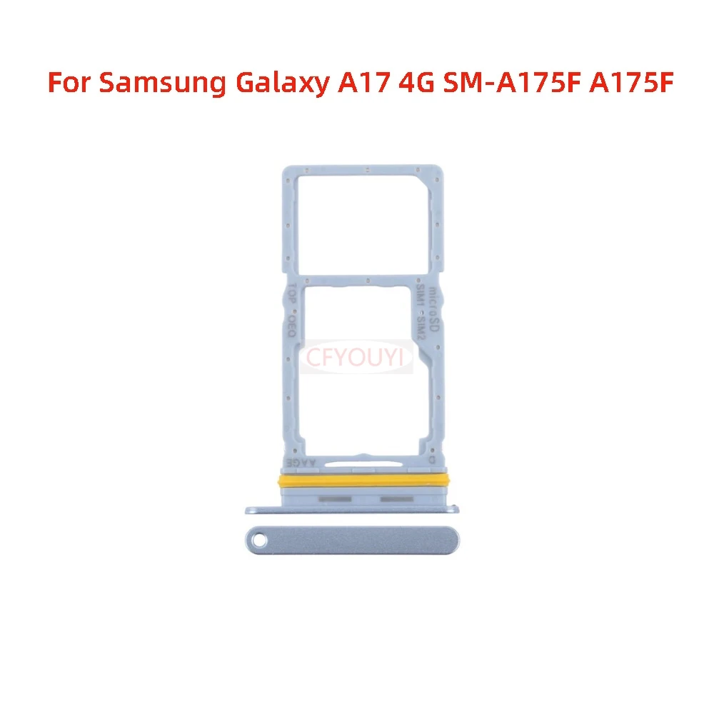 

Для Samsung Galaxy A17 4G SM-A175F A175F Держатель лотка для SIM-карты/Micro SD Запасная часть