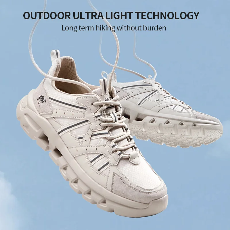 GOLDEN CAMEL Hiking Shoes Men and Women Urban Outdoor Mountaineering Casual Sports Running Shoes for Men Comfortable 2024 New