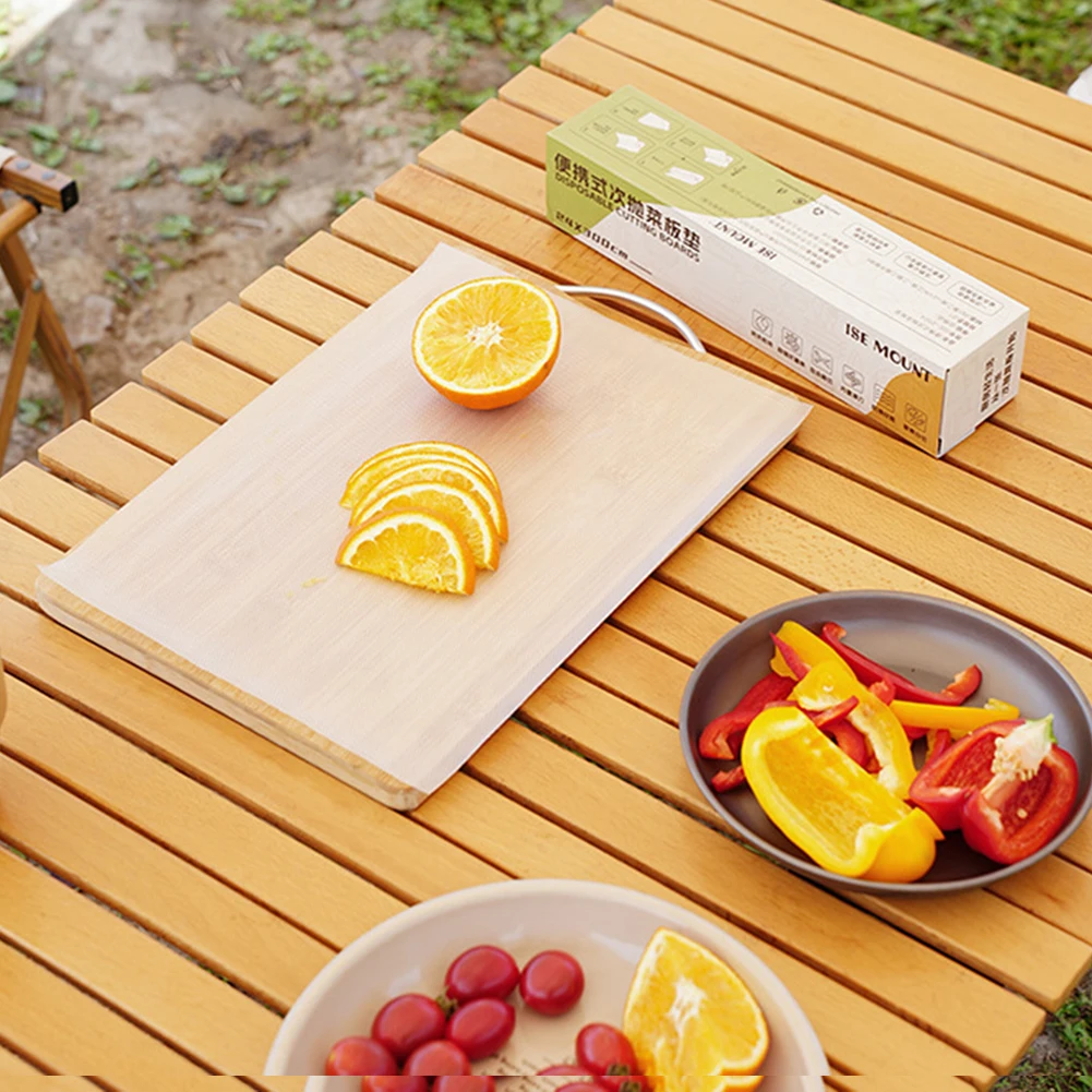 Одноразовая разделочная доска, бумажная многофункциональная разделочная доска, листы 300 см, портативные разделочные доски для людей с пищевой аллергией