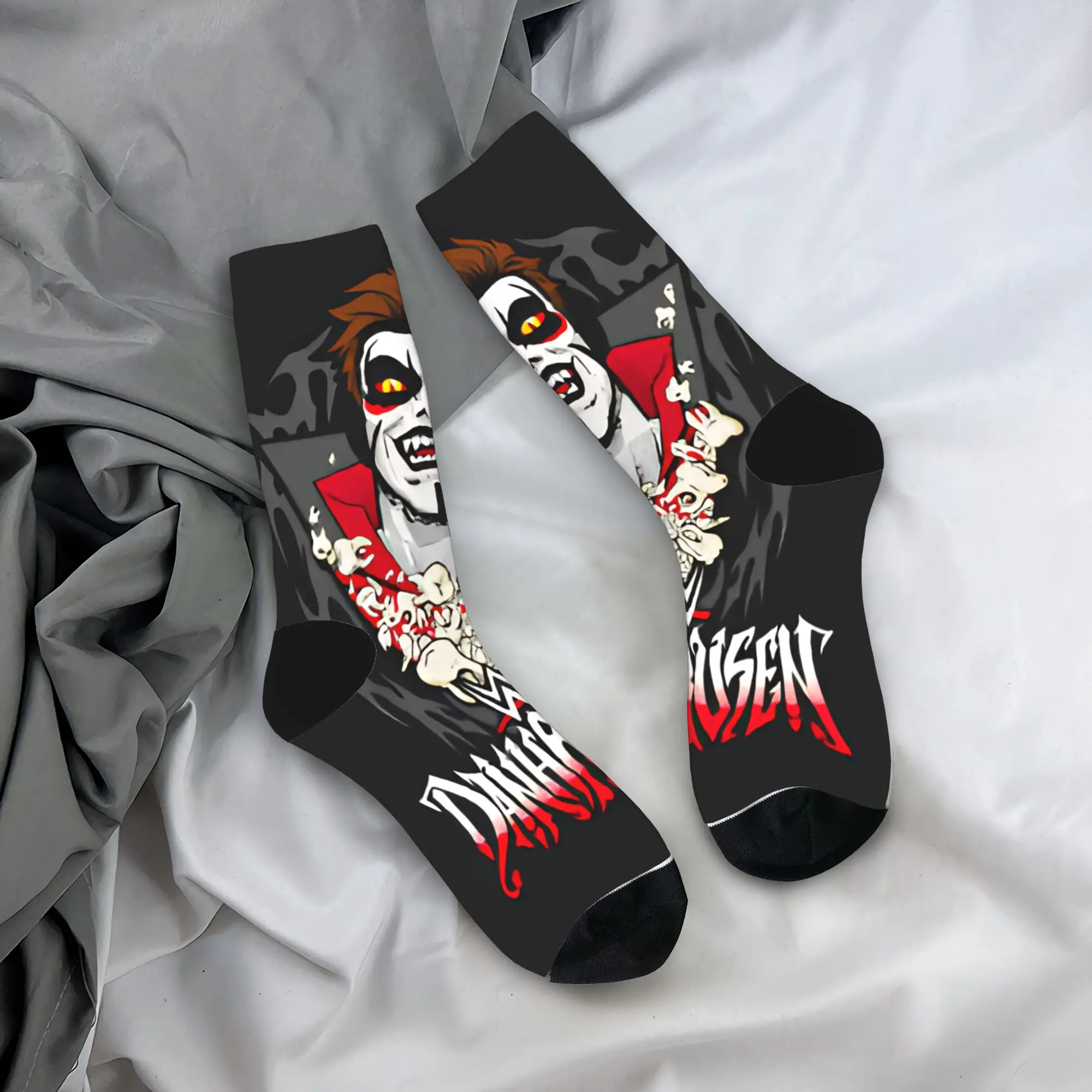 

Danhausen You Are Cursed Socks Autumn Stockings Fashion Adults Men Medium Soft Socks Graphic Running Non Slip Socks