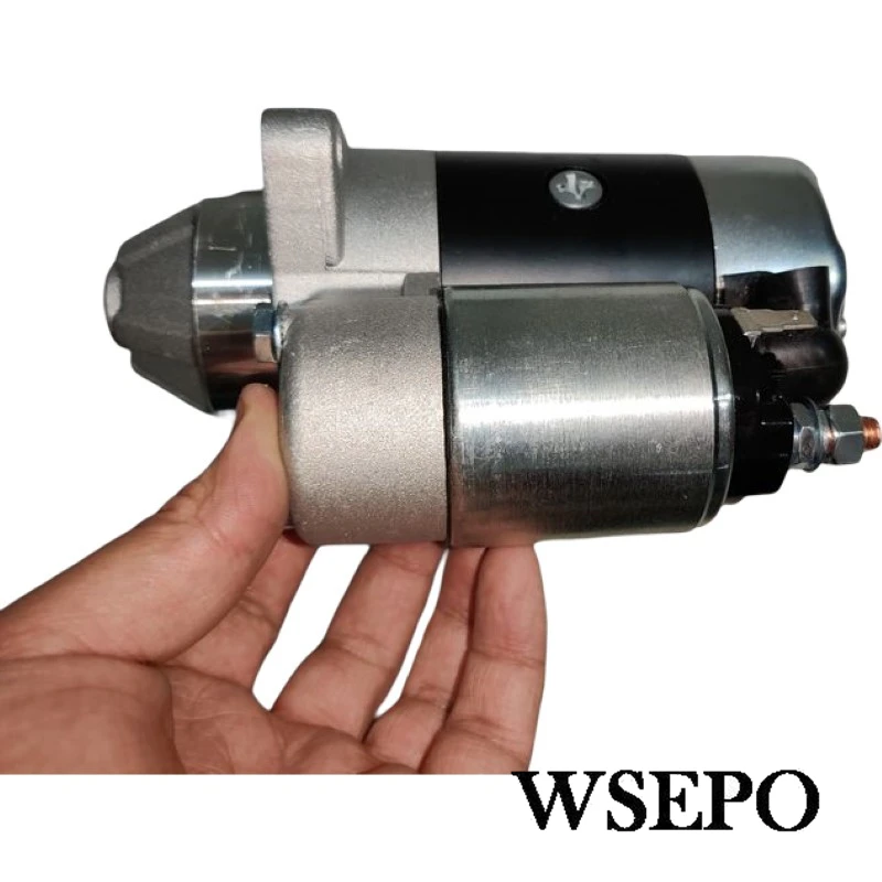 Imagem -03 - Qualidade Máxima Arranque Elétrico do Motor de Partida Motor Diesel Fresco do ar 5kw 6kw Gerador 186f 186fa 192f 192fa 195f L100 9hp 12hp