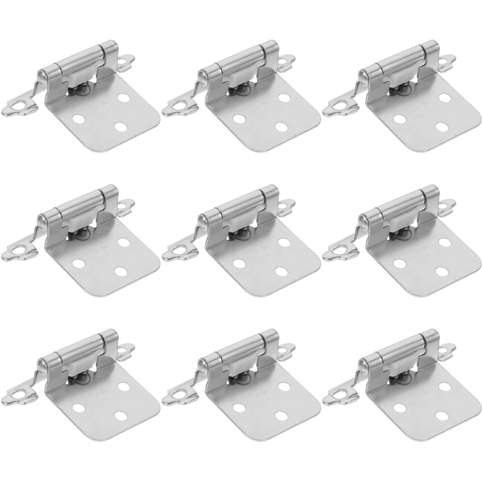 

10pcs Heavy Cabinet Hinges Self Closing Iron Door Furniture Hardware for Cupboard Barn Hinges For Kitchen Cabinets Kitchen