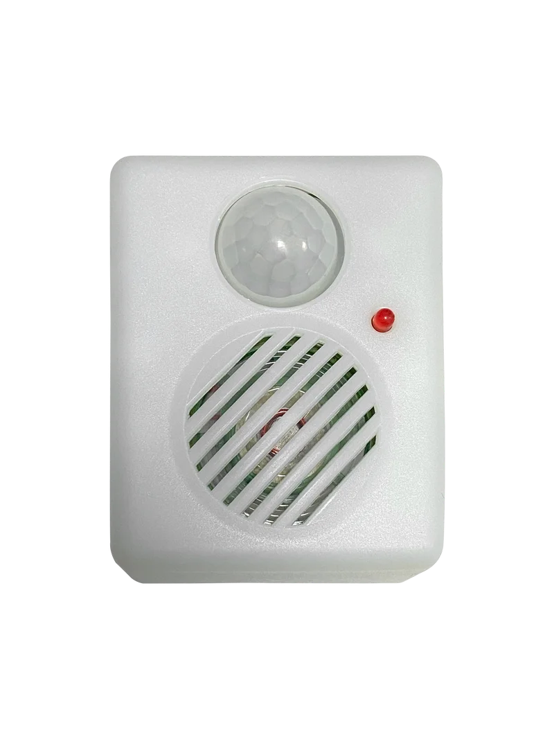 Wireless PIR Motion Sensor Detector Anti-theft Doorbell Alarm Activated Voice Speaker for Welcome Doorbell and Driveway Garage