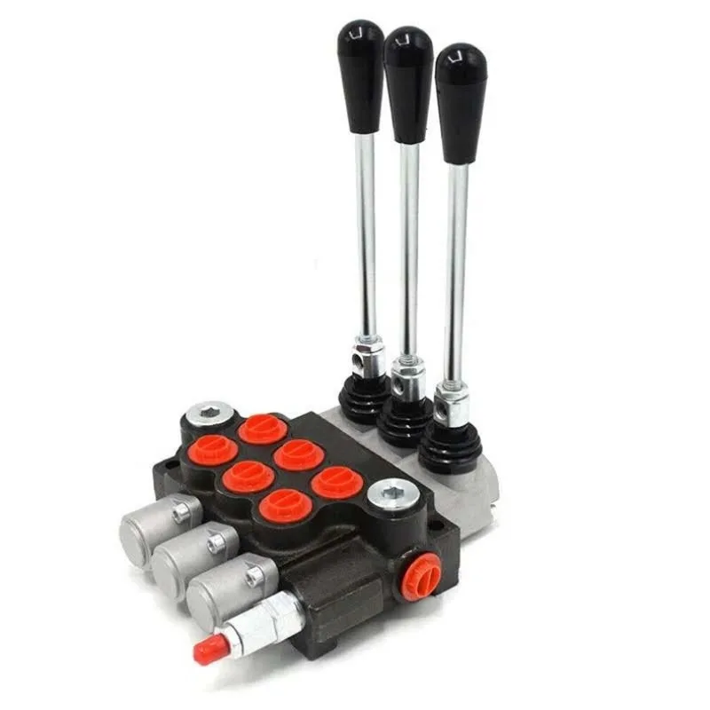 For Multi-way  P40 Integrated Manual Directional  , Operating Valve JYP40-OT Control Valve Hydraulic Distribution Valve