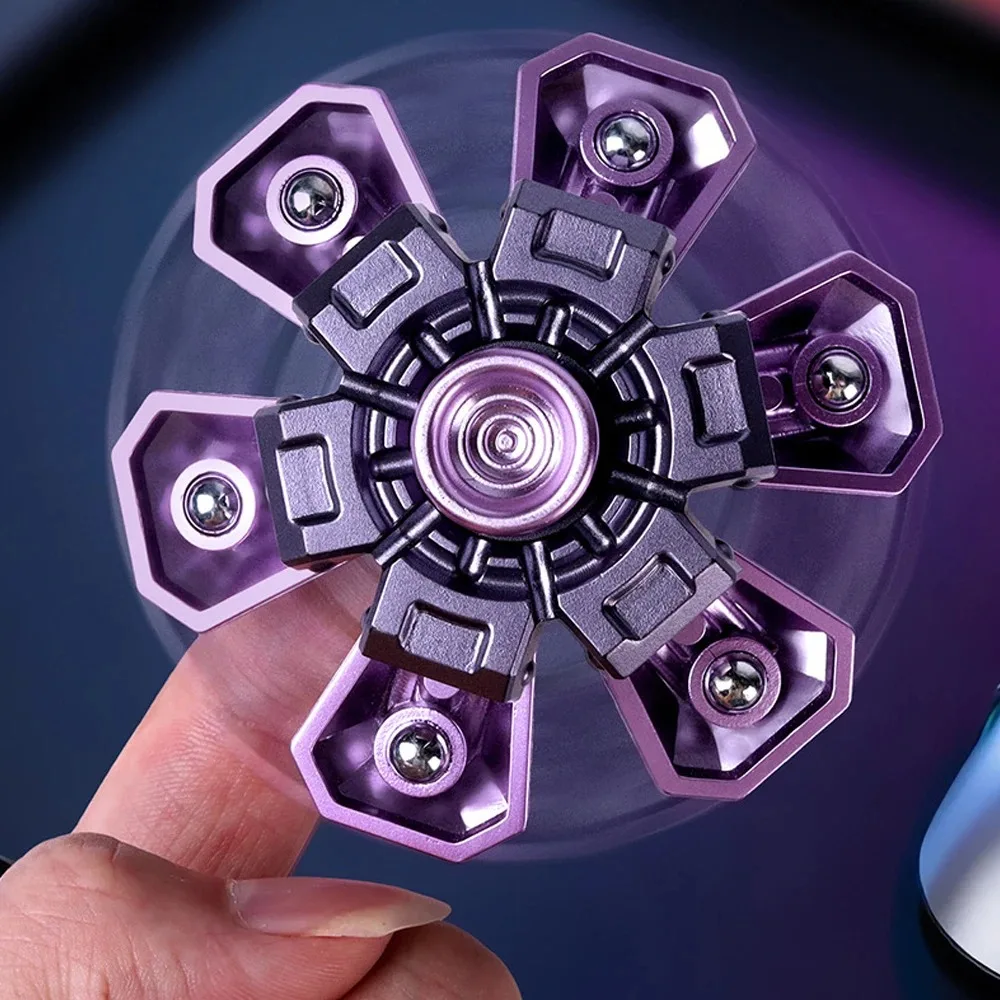 1-3PCS Kreative EDC Hand Spinner Stress Relief Spielzeug Rotierenden Fingertip Gyroskop Spinner Zappeln Spielzeug für Jungen Erwachsene weihnachten Geschenk
