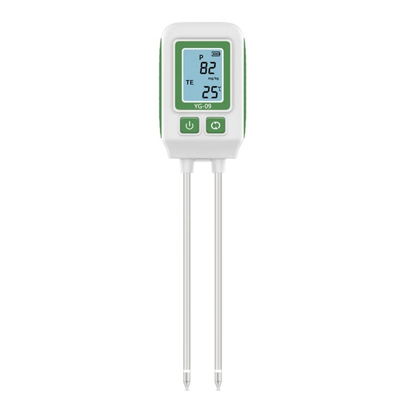 Testeur de sol LCD numérique portable pour jardin, détecteur de phosphore d'azote et de potassium, sonde pour touristes, haute précision, 3 en 1, AT35