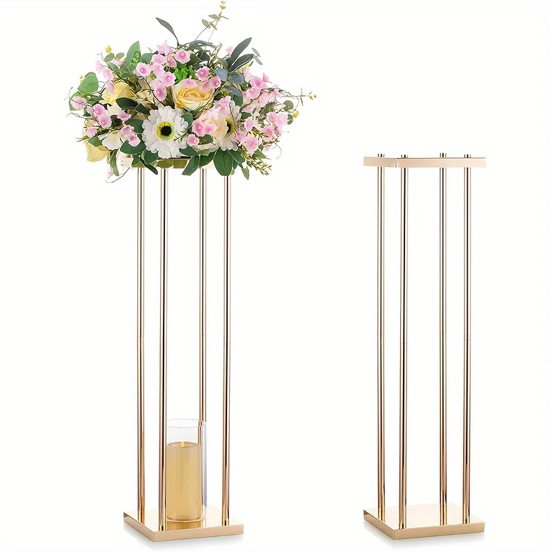 

Set of Two 31.5 Inch Tall Vases, Wedding Table Flower Centerpieces, Floor Stand Vase, Birthday Party Centerpieces, Christmas