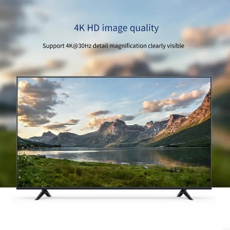 4K60HZ Compatível com o Adaptador Auditivo Digital Compatível