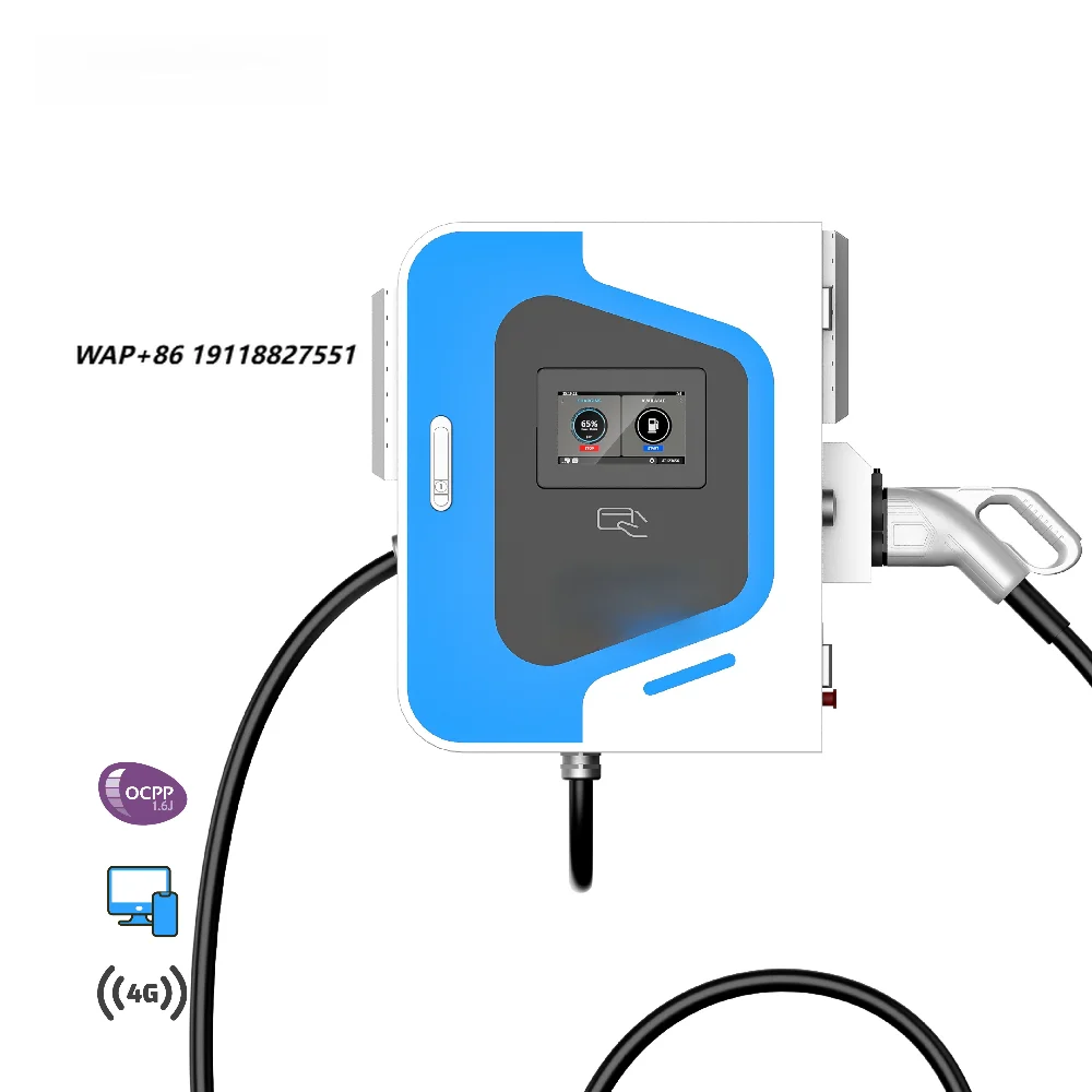 New Dc Ev Charger 20-40KW Portable CCS2 Fast Station with Battery Storage for Home Use