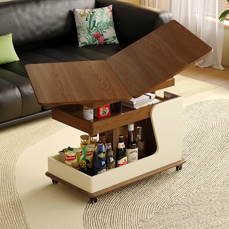 

Складной угловой столик из массива дерева, съемный приставной столик, маленький журнальный столик для дома, для гостиной