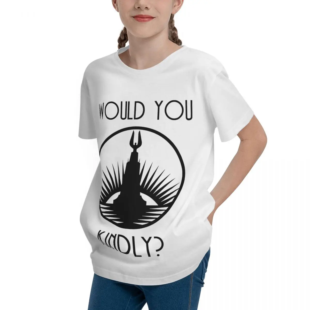 Would You Kindly Essential For Sale Teeanger Basic Short Sleeve T-Shirt Fresh Tshirt Hipster Funny Geek Vintage