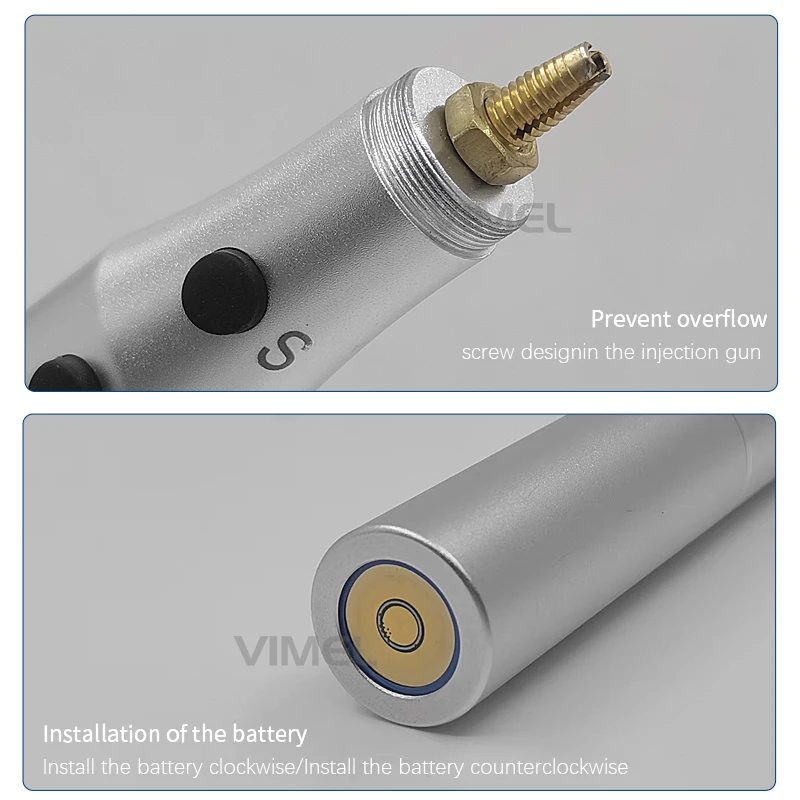 Cordless Dental Gutta Percha Obturation Endo System Obturation Pen with 2 Tips Hot Melt Gutta Percha Filling Pen Heated  Cutter