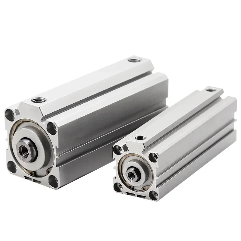 SDA Series 32/40/50/63 Bore Double Acting 110-150Mm Stroke Compact Air Cylinder With Magnetic Ring Pneumatic Cylinder Lengthen
