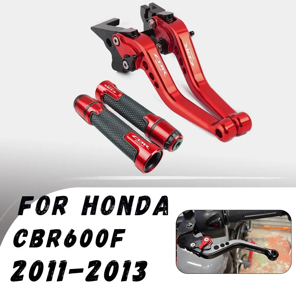 For Honda CBR600F 2011-2013 Motorcycle Brake Clutch Lever Handle Handlebars Grips End Plug Slider Caps Motorcycle Accessories