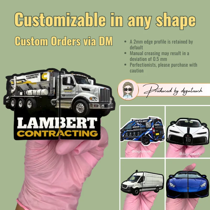 Vehicle Business Cards Custom Printed on 300 gsm Paper with Matte or Gloss Lamination and Free Layout Assistance DsgnTouch