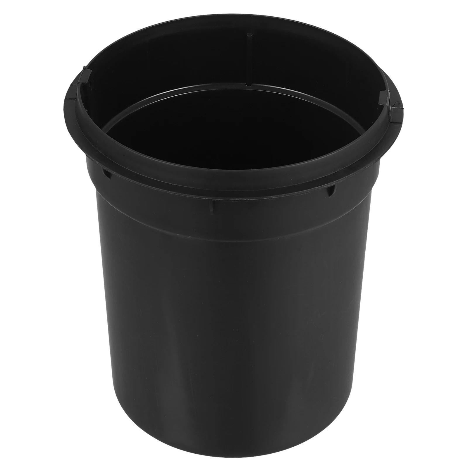 

19.2x16.8cm Black Replacement Trash Can Inner Bucket Clear Trash Can Wastebasket Liner Bucket