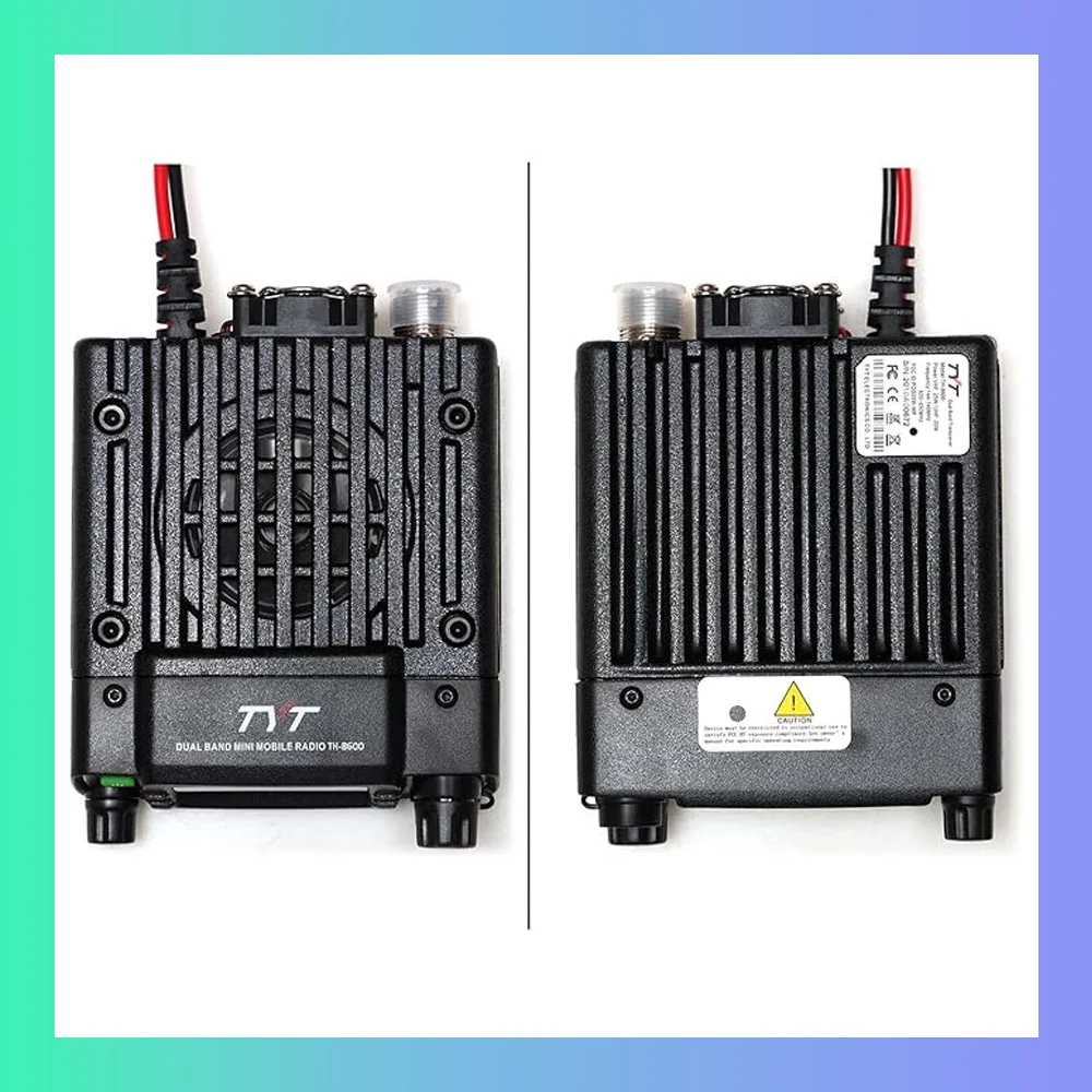 TYT TH-8600 25W Mini รถวิทยุ IP67 กันน้ํา Dual Band VHF/UHF วิทยุโทรศัพท์มือถือยาว 200 ช่องวิทยุ Ham รถวิทยุ