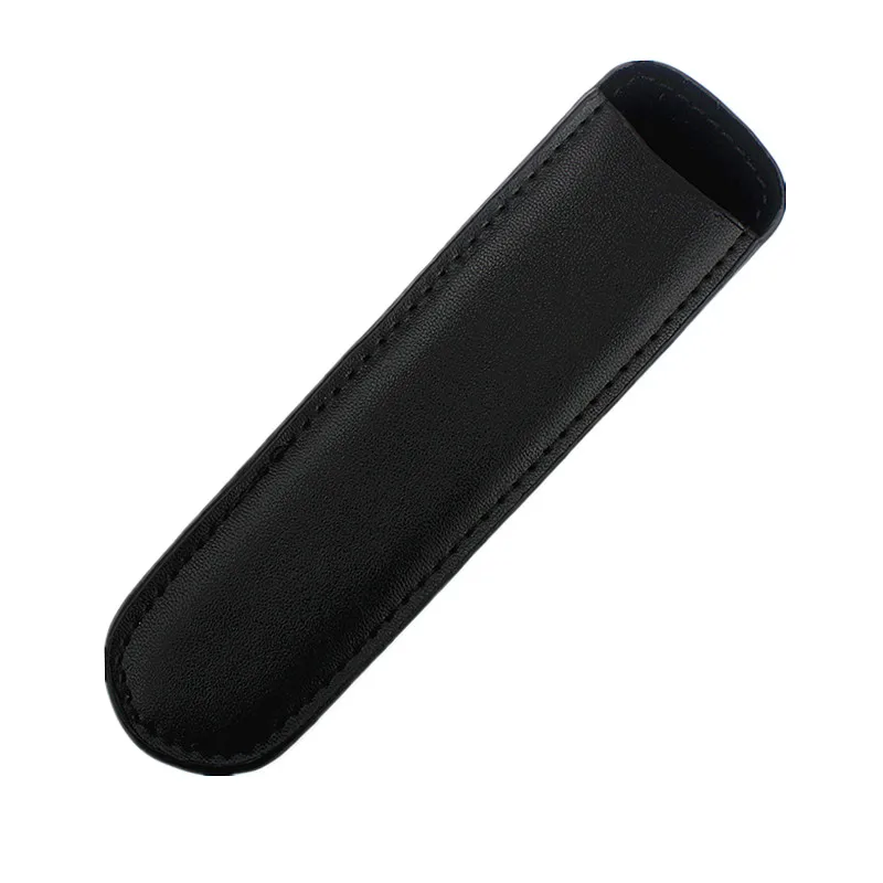 5PC PU Leder Stift Halter Retro Handgemachte Rindsleder Stift Fall Tragbare Vintage Stift Tasche Stift Protector Büro Schule Schreibwaren