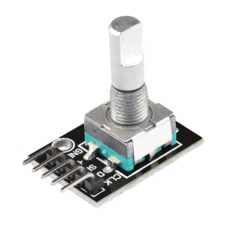 KY-040360 درجة وحدة التشفير الدوارة للوحة تطوير مفتاح الاستشعار مع دبابيس