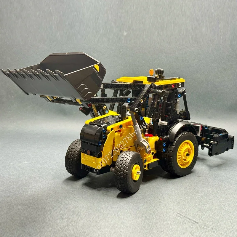 968PCS MOC City Tractor Loader Freight Truck Model Technology Creative Custom Puzzle Assembly Kids Toy Christmas Gifts