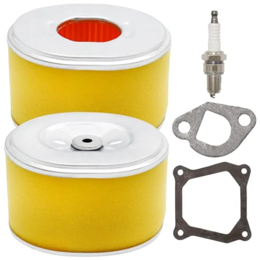 

Air Filter Kit, Replacement for Honda Clones Engines GX120 GX160 GX200 196cc 203cc 212cc, Replaces 17210-ZE1-822