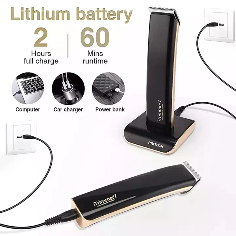 Youpin Pritech – Machine professionnelle pour couper les cheveux et raser la barbe pour hommes, PR-2288