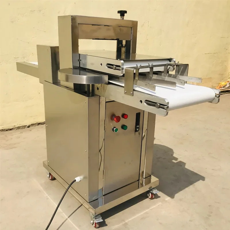 Commercial Pita Bread Slicer Slicing Machine Steam Bun Hamburg Horizontal Cutter Bread Making Machine