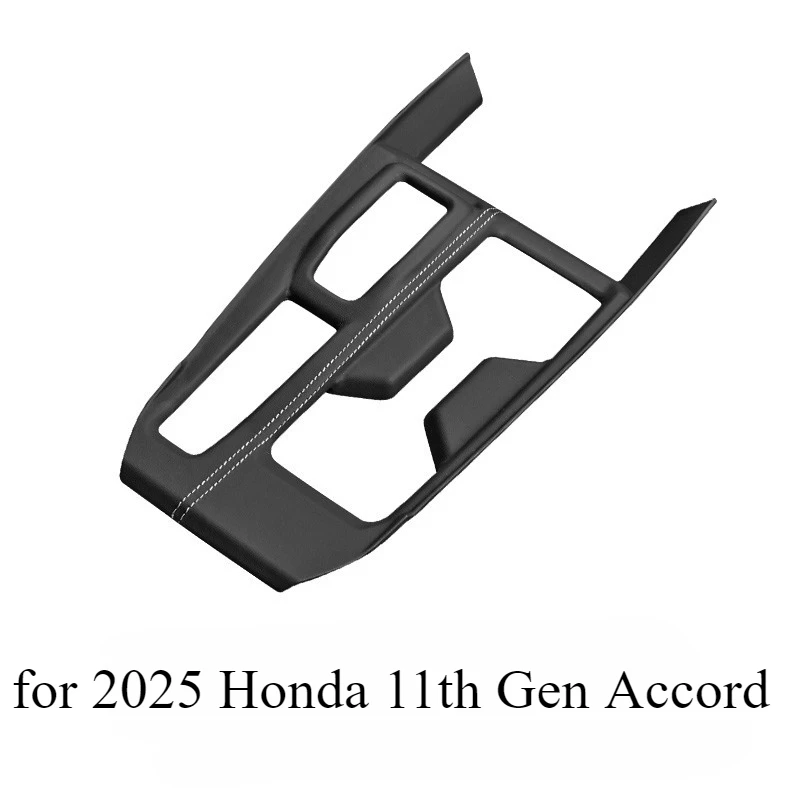 

Изготовленная на заказ кожаная панель переключения передач для Honda Accord 11th Gen / Inspire 2025 года, объемная крышка рычага переключения передач премиум-класса