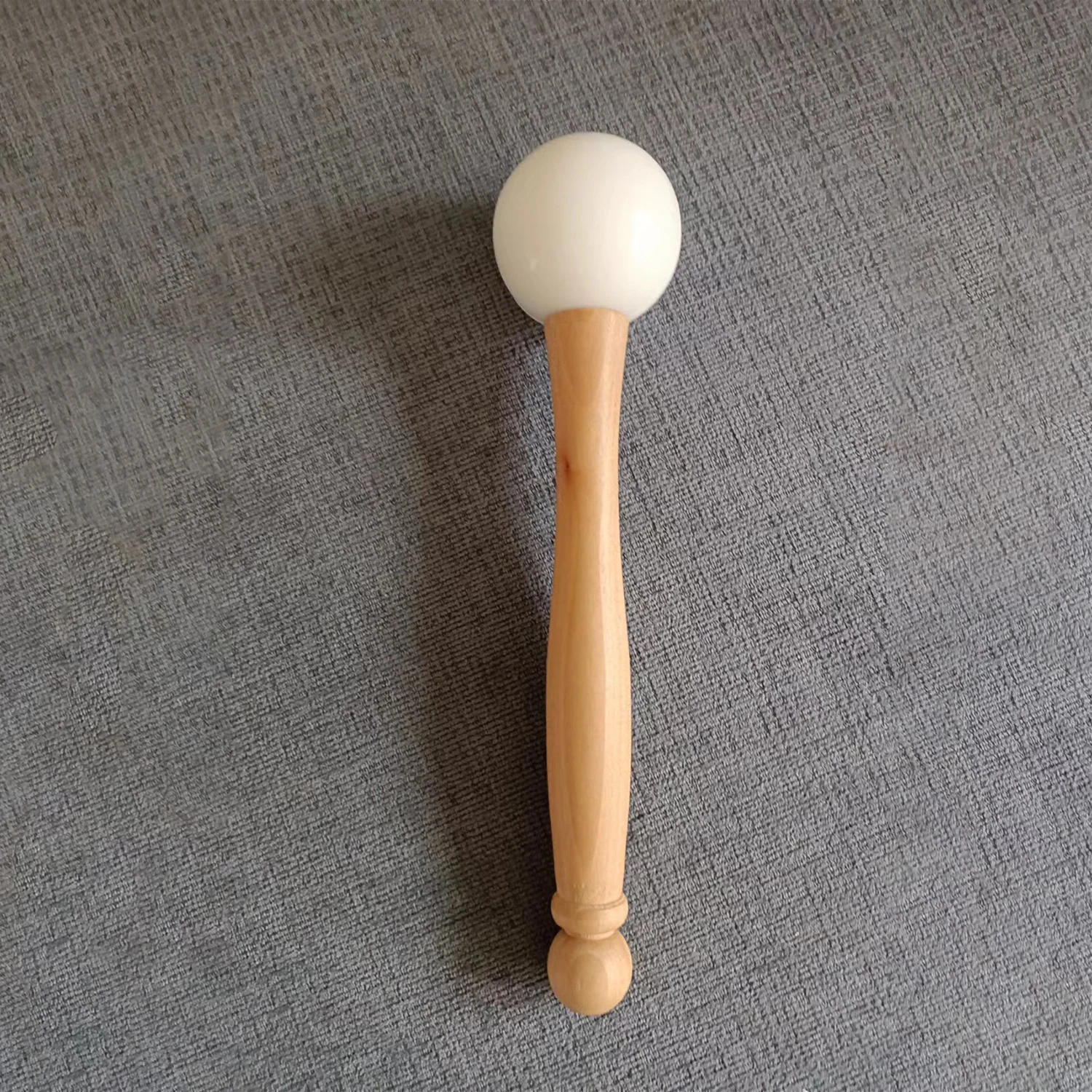 Hye-eun Accessory 1 Pc Suede Mallets or Rubber Mallet Stick for Frosted Quartz Crystal Singing Bowl