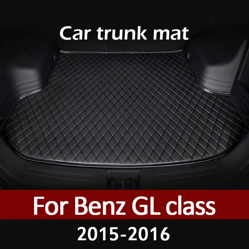 

Car trunk mat for Benz GL class X166 Seven seats 2015 2016 cargo liner carpet interior accessories cover