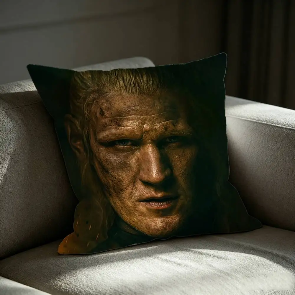 TV-H-House of the D-DragonS 3nd  Square Sofa Pillow Cover Solid Color Living Room Home Decor Cushion Case