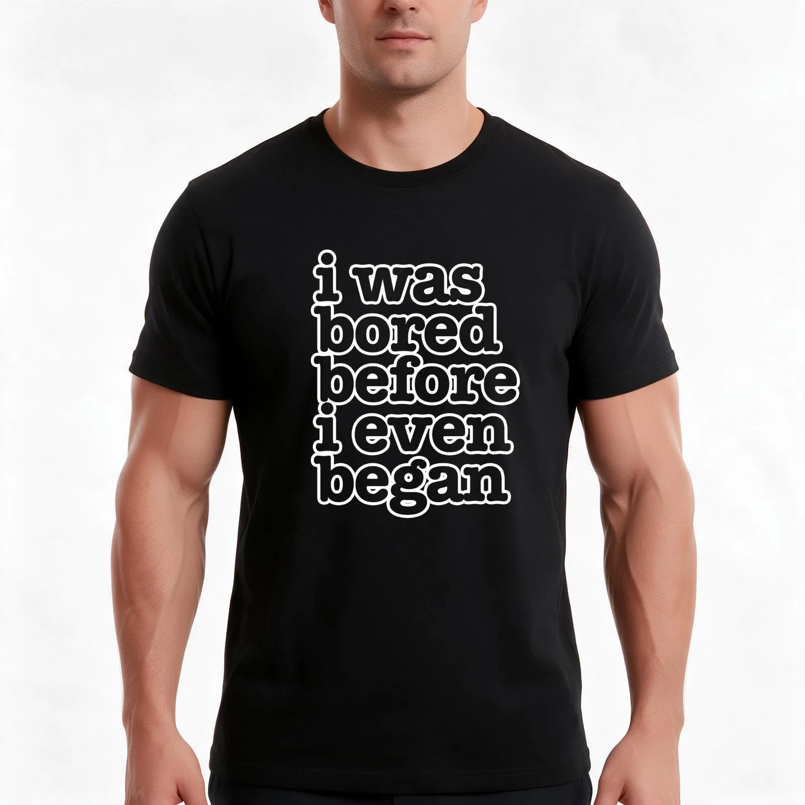 The Smiths Song Lyrics - i was bored before i even began.. T-Shirt, Summer Casual Cotton Tee, Oversized Streetwear Tops