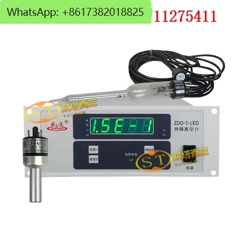 Chengzhen brand ZDO-I thermocouple vacuum gauge ZJ-51/53/54 measuring instrument range 40/400pa-10-1pa