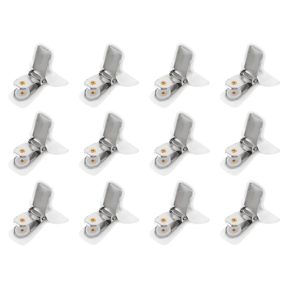 

12pcs Anti-Slip Padded Comforter Fasteners No Pin Fixer No Pin Quilt Fixer Non-Slip Quilt Fastener Bed Sheet Clamps