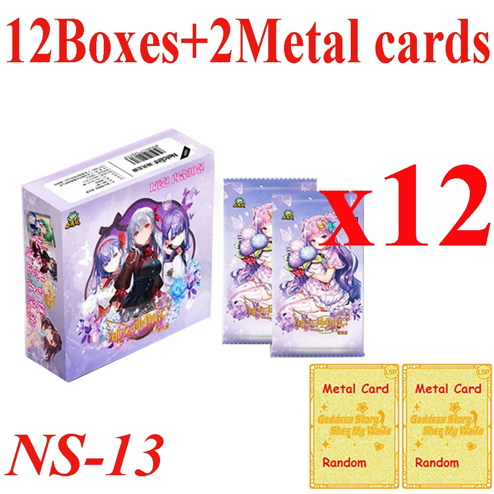 Wholesale Goddess Story NS-13 SER Collection Cards Promo Packs Tcg Booster Box Bikini Rare Anime Table Playing Game Board Card