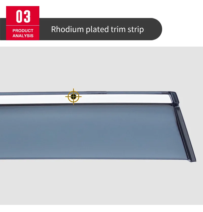 حاجب نافذة السيارة لسيارة TOYOTA BZ3 2023-2025 المظلة الملاجئ الزجاج الأمامي نافذة جانبية المطر الشمس الظل اكسسوارات السيارات #5