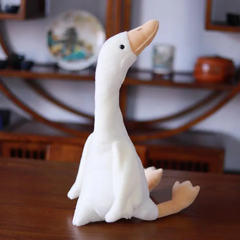 

Long Neck Goose Plush Doll Soft Stuffed Animal Toy Cute Plushie Gift Perfect for Girls Boys Birthday Decor