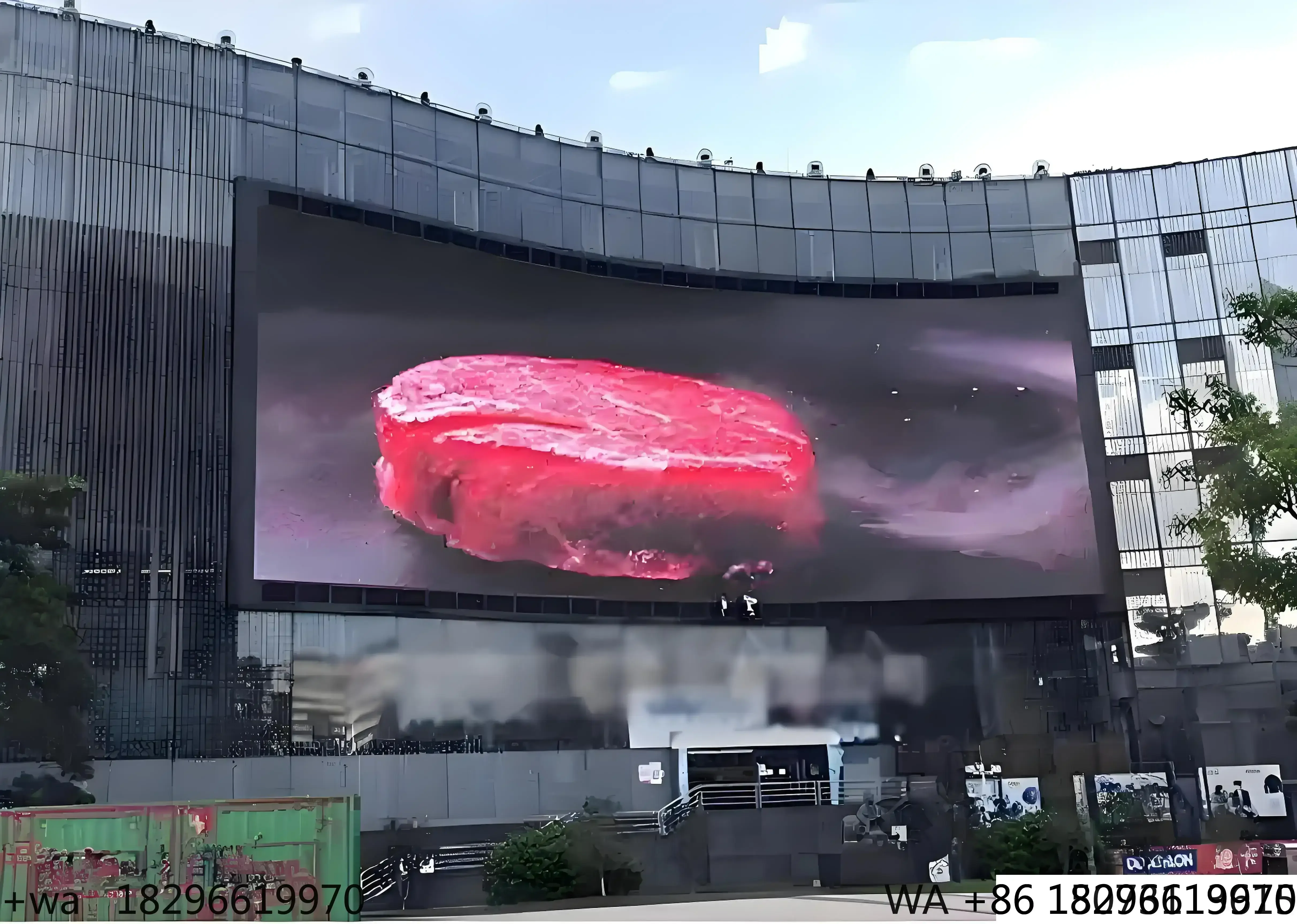 

Outdoor Heavy Duty LED Screen Custom Full Color Waterproof Stage Backdrop