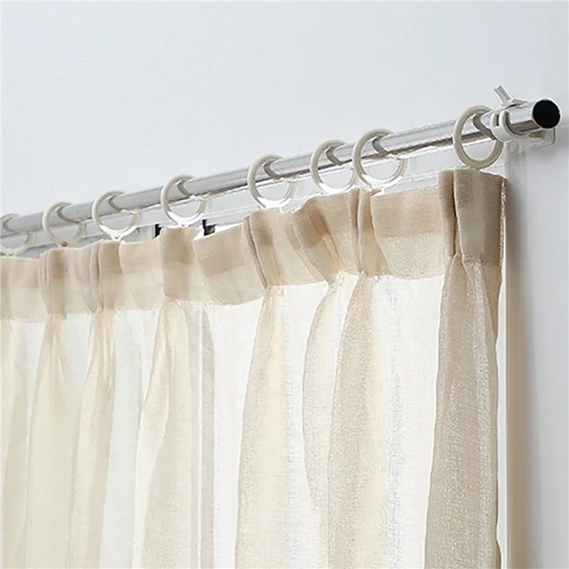 

ABRU-18X Rod Holder Pipe Clamp Wall Mount With Self Adhesive No Drilling For Shower Curtain Tube In Home,Kitchen