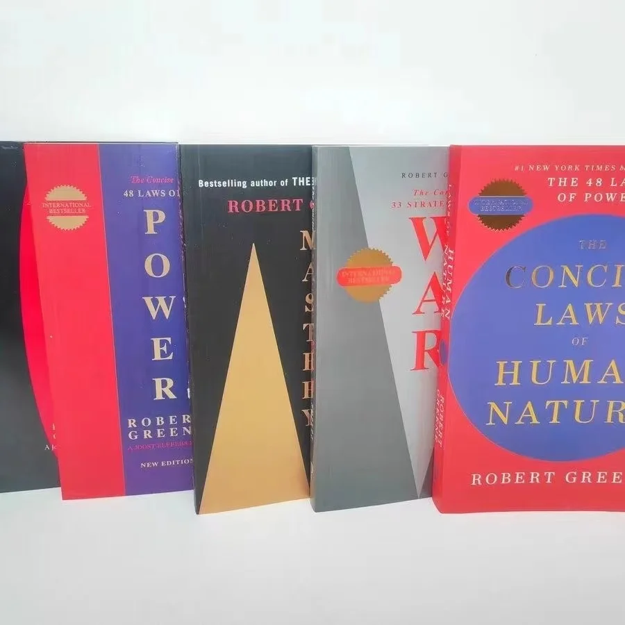 Imagem -05 - Lei Concisa da Natureza Humana Robert Greene a Arte da Vida e da Guerra 48 Livros por Set a