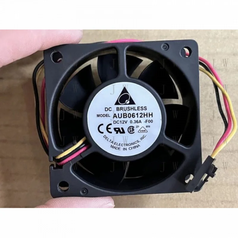 

DDW 1pcs FOR Delta AUB0612HH 6025 60×60×25MM DC12V 0.36A Fan 3pin