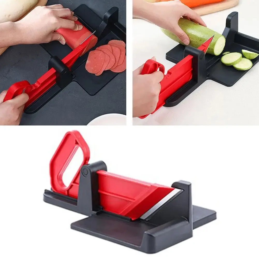 1Pcs Multifunctional Table Slicer Food Cutter Tool For Meat Cutting Machine Potatoes Vegetables Slicer Easy-Cut Kitchen Gadgets