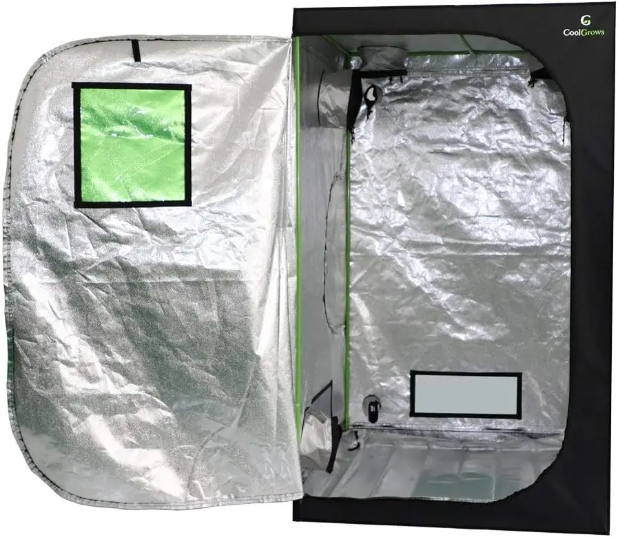 

48"x48"x80" Indoor Mylar Hydroponics Grow Tent