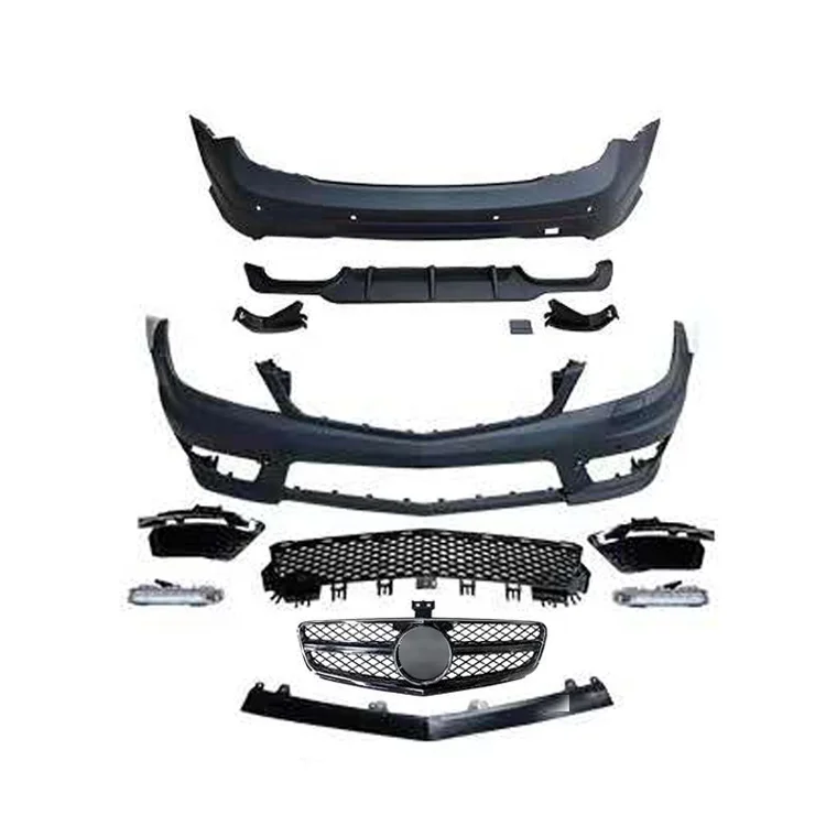 

Modified C63 Style Car Parts Body Kit Car Bumper for C-class W204 Coupe Body Kit